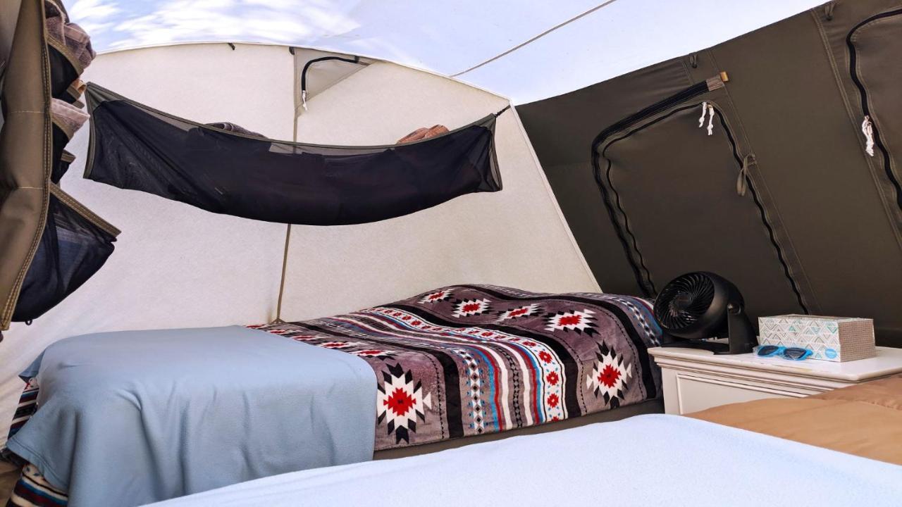 Funstays Glamping Setup Tent In Rv Park #4 Ok-T4 Moab Eksteriør bilde