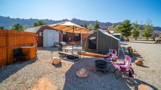 Funstays Glamping Setup Tent In Rv Park #4 Ok-T4 Moab Eksteriør bilde